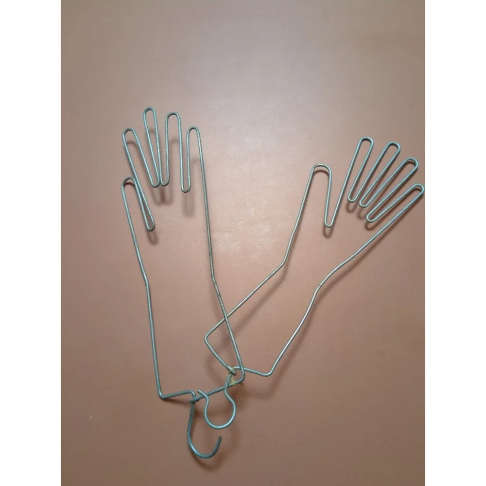 Vintage Metal Glove Hanger Department Store Display Advertising Cool Decor
